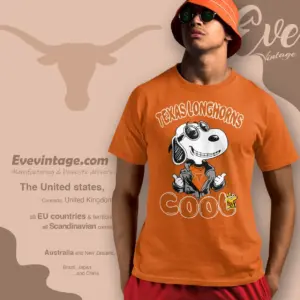 Snoopy Texas Longhorns Cool T shirt
