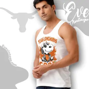 Snoopy Texas Longhorns Cool Tank Top Racerback
