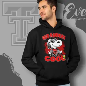 Snoopy Texas Tech Red Raiders Cool Hoodie