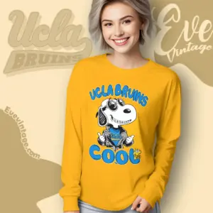 Snoopy Ucla Bruins Cool Long Sleeve Tee