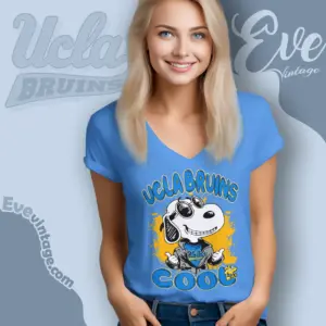 Snoopy Ucla Bruins Cool V Neck TShirt