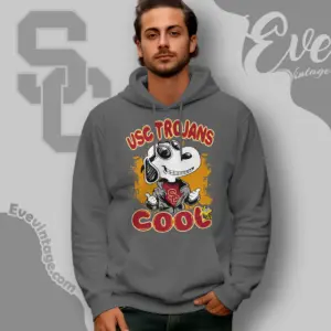 Snoopy Usc Trojans Cool Hoodie