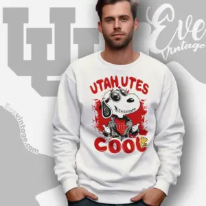 Snoopy Utah Utes Cool Sweatshirt