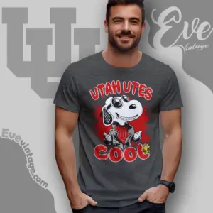 Snoopy Utah Utes Cool T shirt