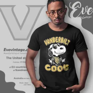Snoopy Vanderbilt Commodores Cool T shirt