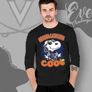 Snoopy Virginia Cavaliers Cool Long Sleeve Tee
