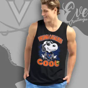 Snoopy Virginia Cavaliers Cool Tank Top Racerback