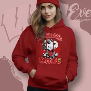 Snoopy Wisconsin Badgers Cool Hoodie