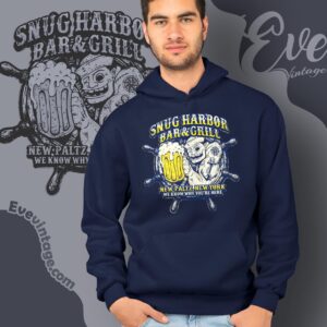 Snug Harbor Bar And Grill Shirt Ny Dive Bar Hoodie