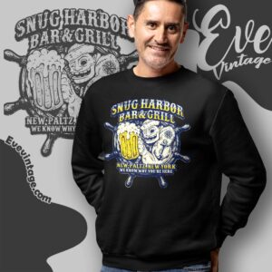 Snug Harbor Bar And Grill Shirt Ny Dive Bar Sweatshirt