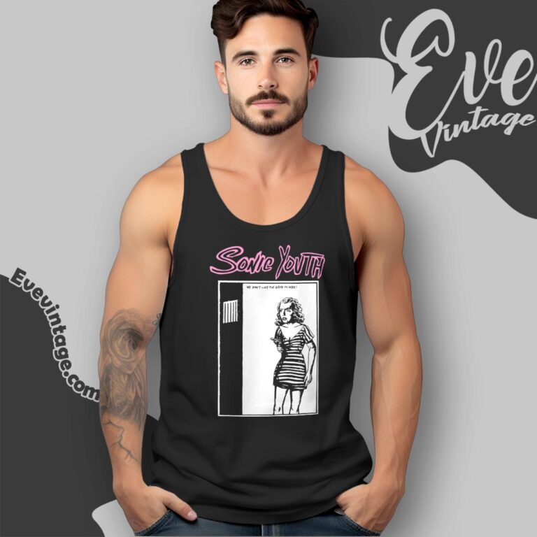 Sonic Youth We Dont Like The Grub In Here Shirt Tank To Sonic Youth We Dont Like The Grub In Here Shirt Tank To