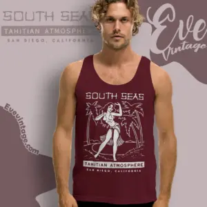 South Seas Shirt San Diego Tiki Bar Tank Top Racerback