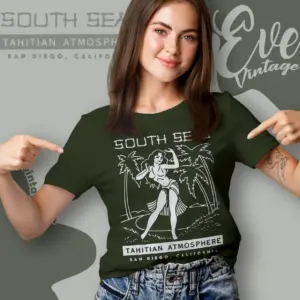 South Seas Shirt San Diego Tiki Bar Women T shirt