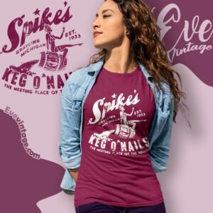 Spike’s Keg O’ Nails Shirt – Grayling Michigan Dive Bar