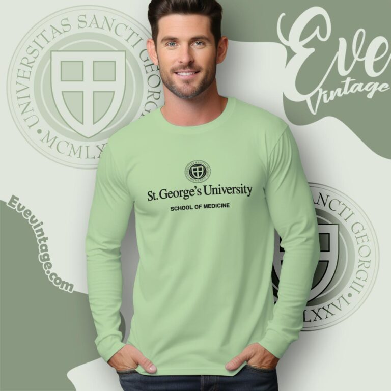 St George University School Of Medicine Shirt Long Sleeve Tee St George University School Of Medicine Shirt Long Sleeve Tee