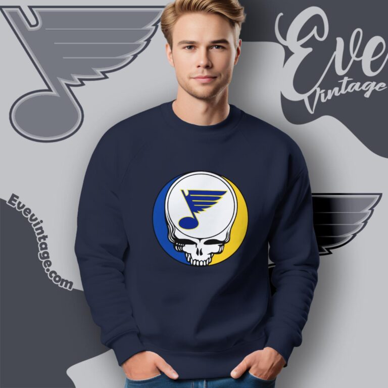 St Louis Blues Steal Your Face Grateful Dead Shirt Sweatshirt St Louis Blues Steal Your Face Grateful Dead Shirt Sweatshirt