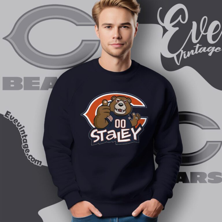 Staley Da Bear Chicago Bears Mascot Shirt Sweatshirt Staley Da Bear Chicago Bears Mascot Shirt Sweatshirt