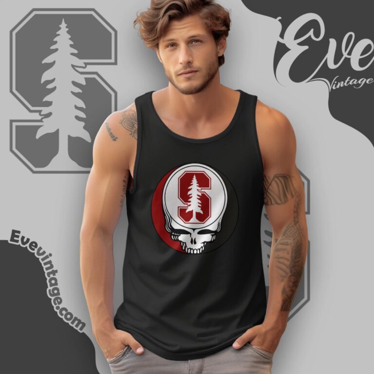 Stanford University Steal Your Face Grateful Dead Shirt Tank Top Racerback Stanford University Steal Your Face Grateful Dead Shirt Tank Top Racerback