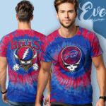 Stealie Buffalo Bills Grateful Dead Tie-Dye Shirt