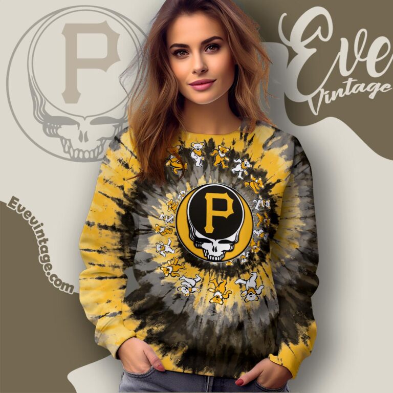 Stealie Pittsburgh Pirates Grateful Dead Tie Dye Shirt Sweatshirt Stealie Pittsburgh Pirates Grateful Dead Tie Dye Shirt Sweatshirt