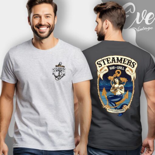 Steamers Bar Grill Shirt – South Lake Tahoe CA Dive Bar Tee