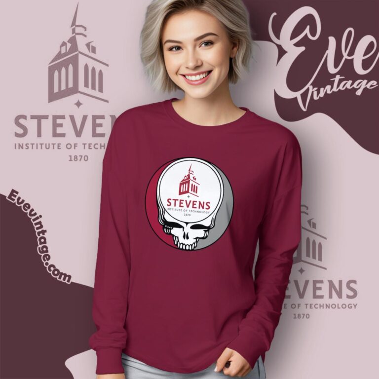 Stevens Institute Of Technology Steal Your Face Grateful Dead Shirt Long Sleeve Tee Stevens Institute Of Technology Steal Your Face Grateful Dead Shirt Long Sleeve Tee