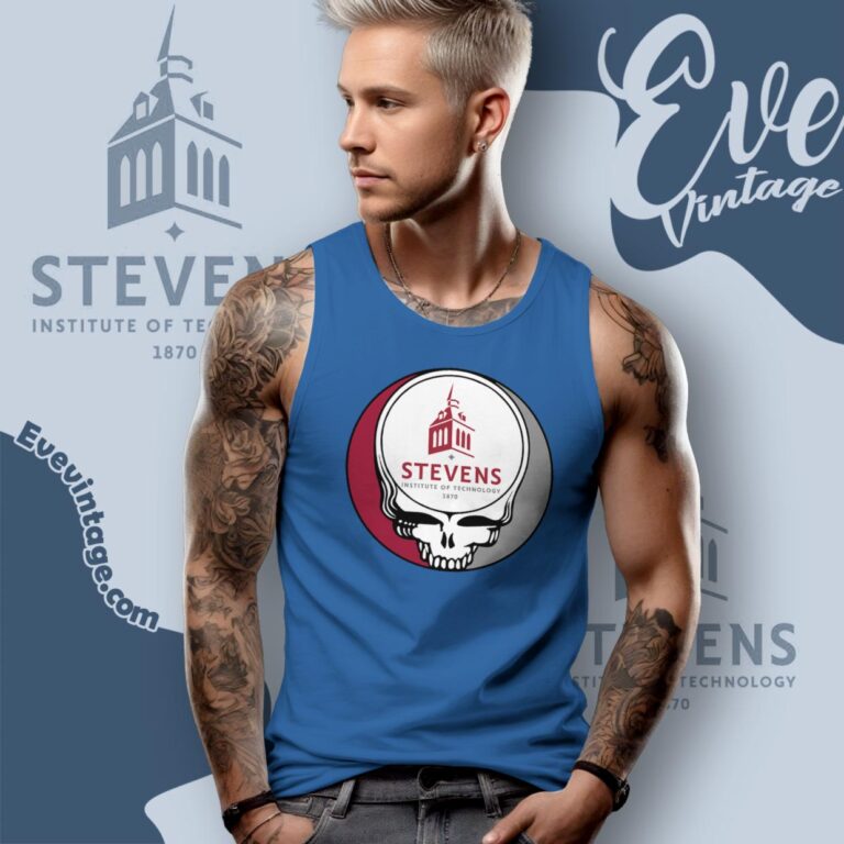 Stevens Institute Of Technology Steal Your Face Grateful Dead Shirt Tank Top Racerback Stevens Institute Of Technology Steal Your Face Grateful Dead Shirt Tank Top Racerback