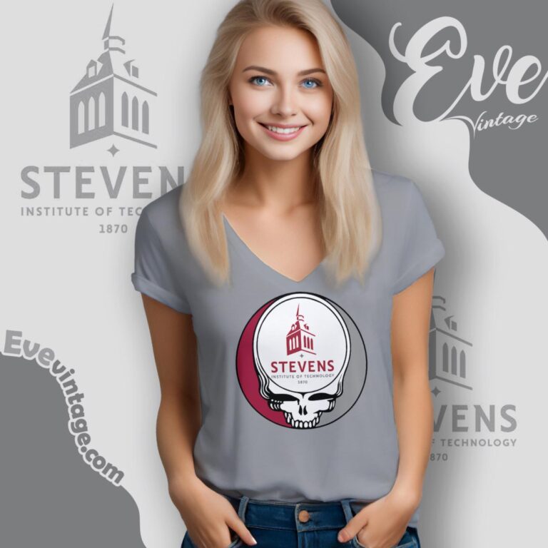 Stevens Institute Of Technology Steal Your Face Grateful Dead Shirt V Neck TShirt Stevens Institute Of Technology Steal Your Face Grateful Dead Shirt V Neck TShirt