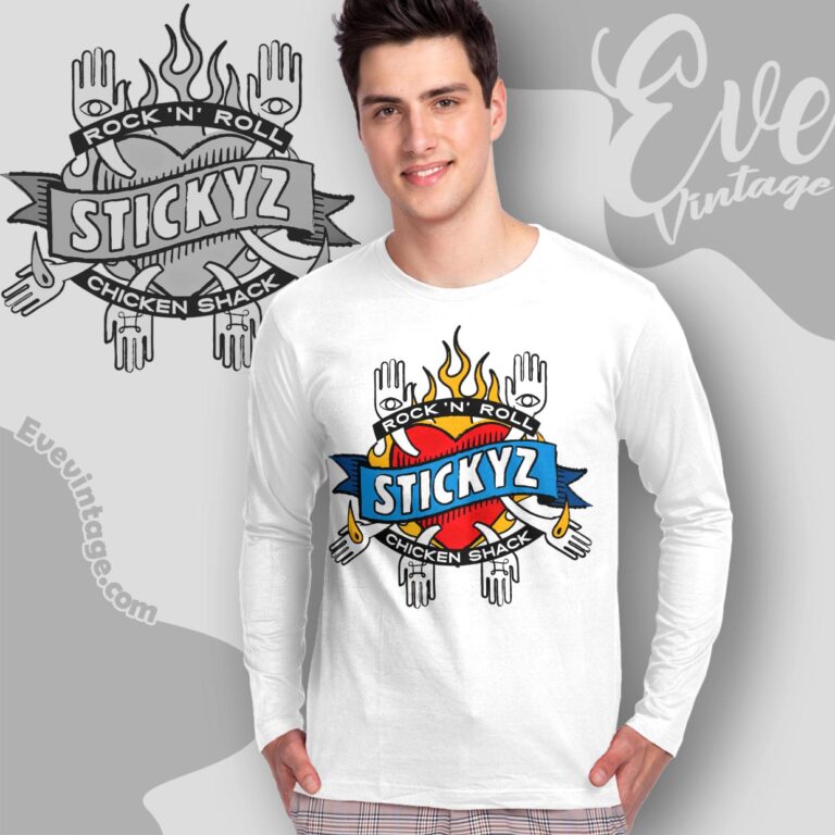 Stickyz Rock N' Roll Chicken Shack Shirt – Little Rock Live Music Joint Long Sleeve Tee Stickyz Rock N' Roll Chicken Shack Shirt – Little Rock Live Music Joint Long Sleeve Tee