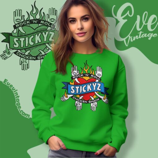 Stickyz Rock N’ Roll Chicken Shack Shirt – Little Rock Live Music Joint