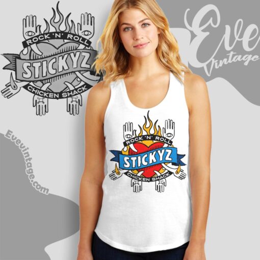 Stickyz Rock N’ Roll Chicken Shack Shirt – Little Rock Live Music Joint