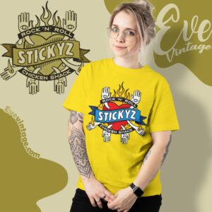 Stickyz Rock N’ Roll Chicken Shack Shirt – Little Rock Live Music Joint
