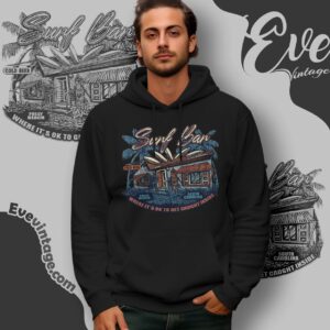 Surf Bar Shirt Folly Beach Sc Dive Bar Hoodie