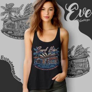 Surf Bar Shirt Folly Beach Sc Dive Bar Tank Top Racerback