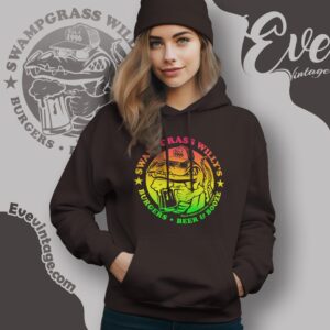 Swampgrass Willy's Bar Shirt Palm Beach Garden Florida Dive Bar Hoodie
