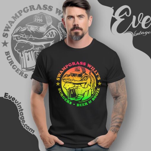 Swampgrass Willy’s Bar Shirt – Palm Beach Garden Florida Dive Bar