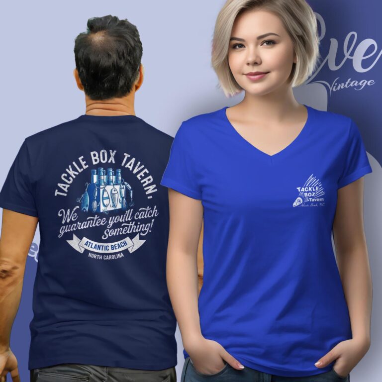 Tackle Box Tavern Shirt Atlantic Beach Nc Dive Bar V Neck TShirt Tackle Box Tavern Shirt Atlantic Beach Nc Dive Bar V Neck TShirt