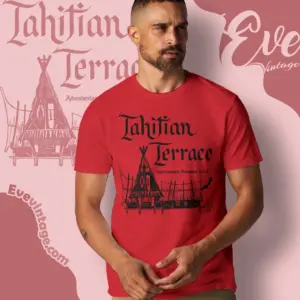 Tahitian Terrace Shirt Anaheim Tiki Bar T shirt
