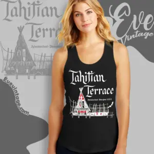 Tahitian Terrace Shirt Anaheim Tiki Bar Tank Top Racerback