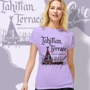 Tahitian Terrace Shirt Anaheim Tiki Bar Women T shirt