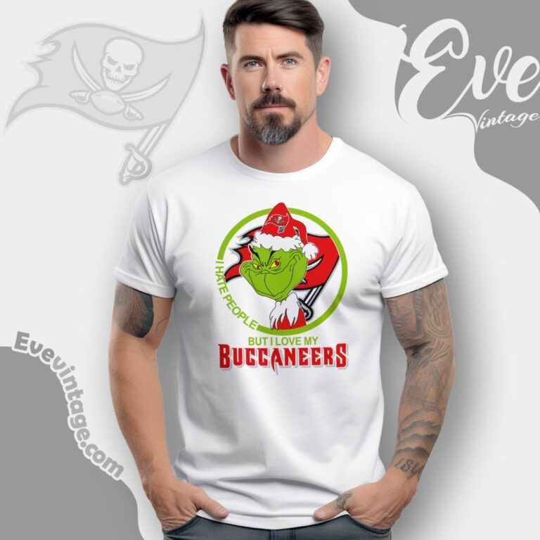 Tampa Bay Buccaneers Christmas Grinch Shirt I Hate People But I Love My Buccaneers T Shirt Tampa Bay Buccaneers Christmas Grinch Shirt I Hate People But I Love My Buccaneers T Shirt