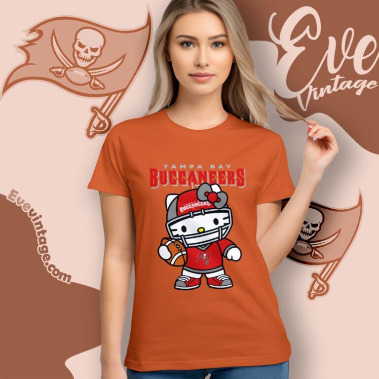 Tampa Bay Buccaneers Hello Kitty Shirt Women T Shirt Tampa Bay Buccaneers Hello Kitty Shirt Women T Shirt