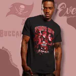 Tampa Bay Buccaneers Horror Halloween T shirt