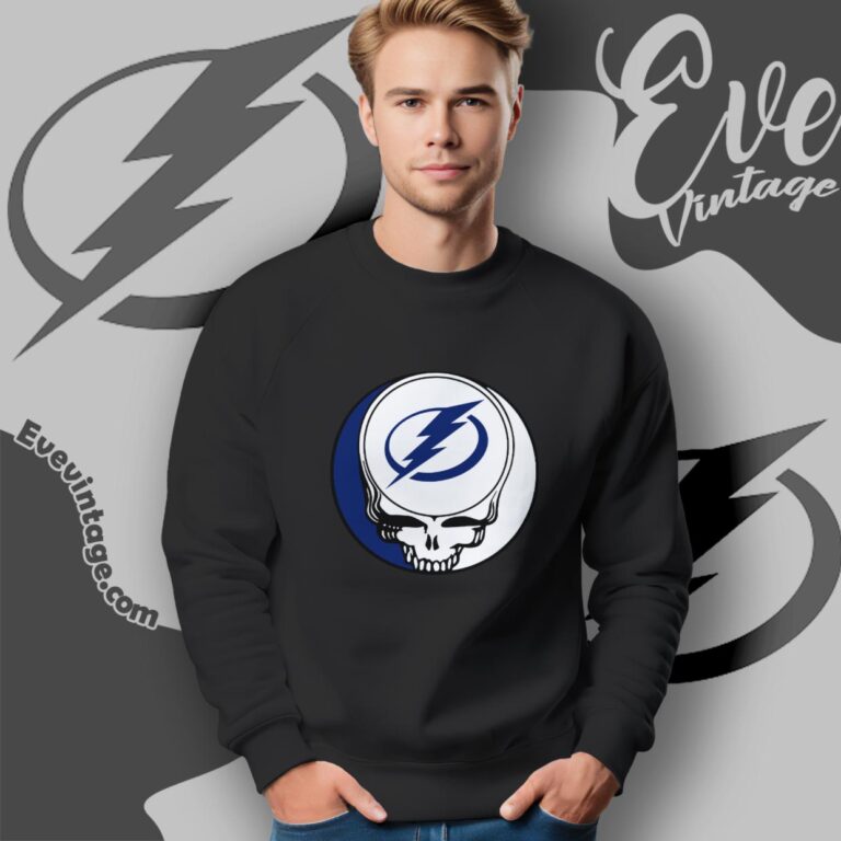 Tampa Bay Lightning Steal Your Face Grateful Dead Shirt Sweatshirt Tampa Bay Lightning Steal Your Face Grateful Dead Shirt Sweatshirt