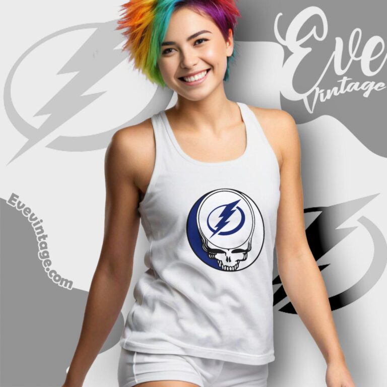 Tampa Bay Lightning Steal Your Face Grateful Dead Shirt Tank Top Racerback Tampa Bay Lightning Steal Your Face Grateful Dead Shirt Tank Top Racerback