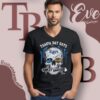 Tampa Bay Rays Harley Davidson Skull  Shirt