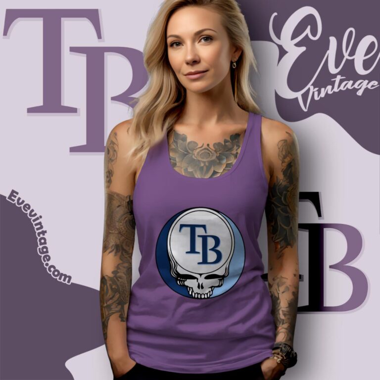 Tampa Bay Rays Steal Your Face Grateful Dead Shirt Tank Top Racerback Tampa Bay Rays Steal Your Face Grateful Dead Shirt Tank Top Racerback