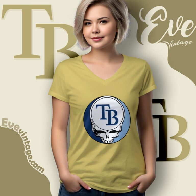 Tampa Bay Rays Steal Your Face Grateful Dead Shirt V Neck TShirt Tampa Bay Rays Steal Your Face Grateful Dead Shirt V Neck TShirt