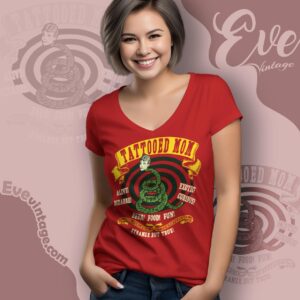 Tattooed Mom Bar Shirt Philadelphia Dive Bar V Neck TShirt