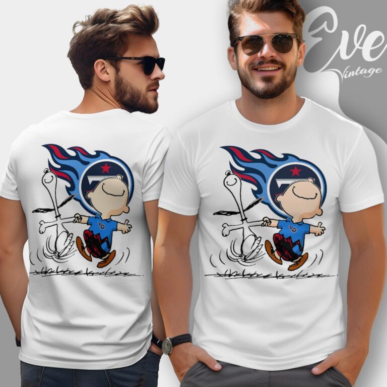 Tennessee Titans Charlie Brown Snoopy Happy Dancing Shirt T Shirt Tennessee Titans Charlie Brown Snoopy Happy Dancing Shirt T Shirt